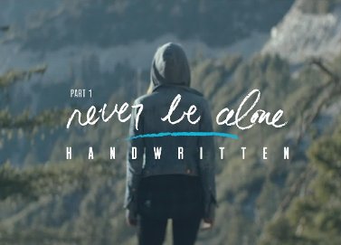 Never Be Alone